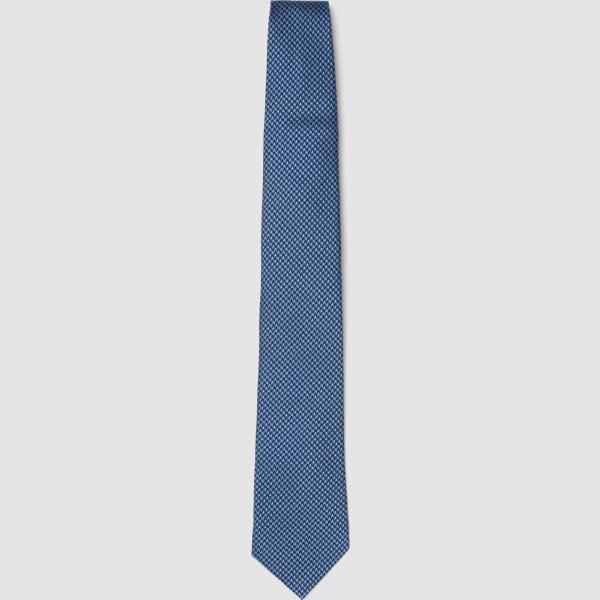 Corbata hombre light gray de cuadros conjunto Piombo