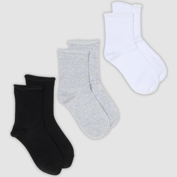 Calcetines mujer light gray Ovs