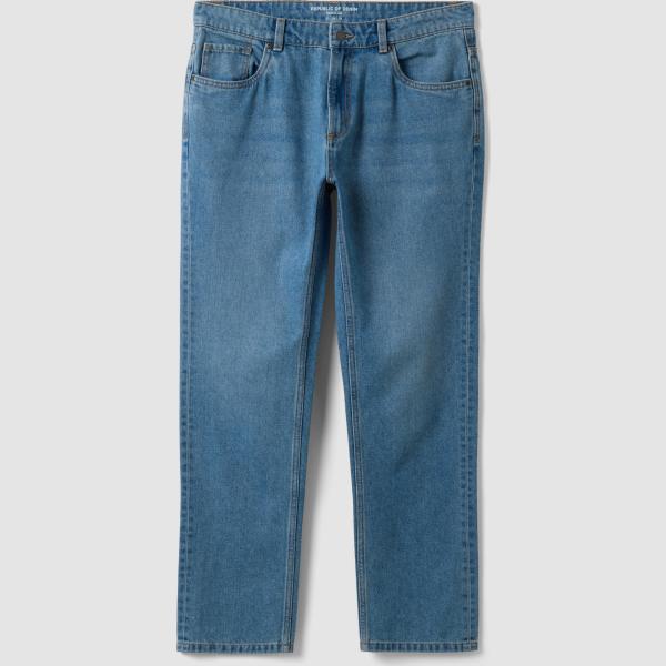 Vaqueros rectos hombre sky blue viscosa Republic Of Denim