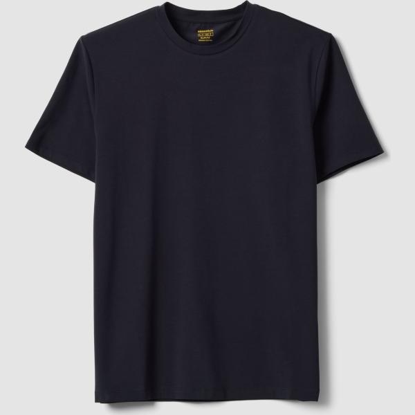 Camiseta hombre jet black largo de manga corta Ovs