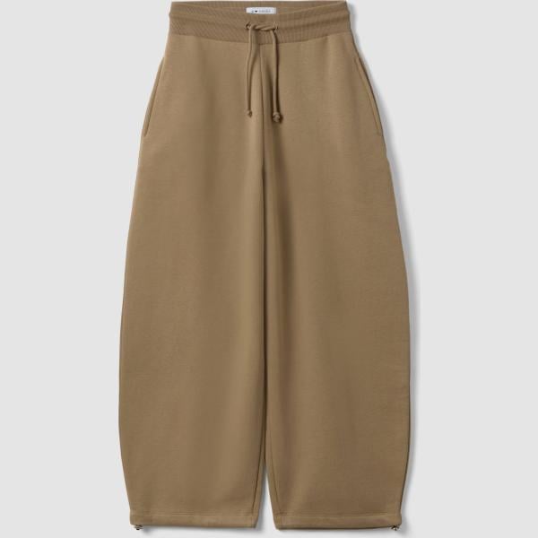 Pantalones mujer light gray corto con cinturón algodón B.angel