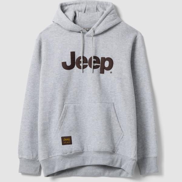 sudaderas con capucha Jeep gris con diseños