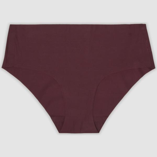 Braga culotte mujer dark purple con cinturón Ovs