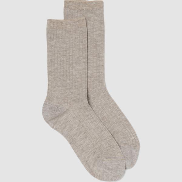 Calcetines mujer light gray maxi viscosa Les Copains