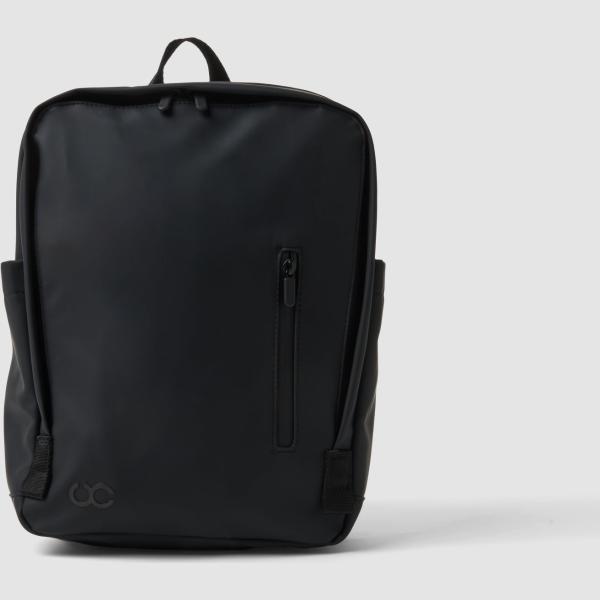Mochila mujer light gray con tirantes con cremallera Urban Commuter