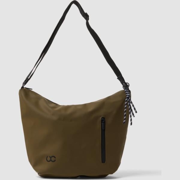 Bandolera mujer light gray con cremallera Urban Commuter