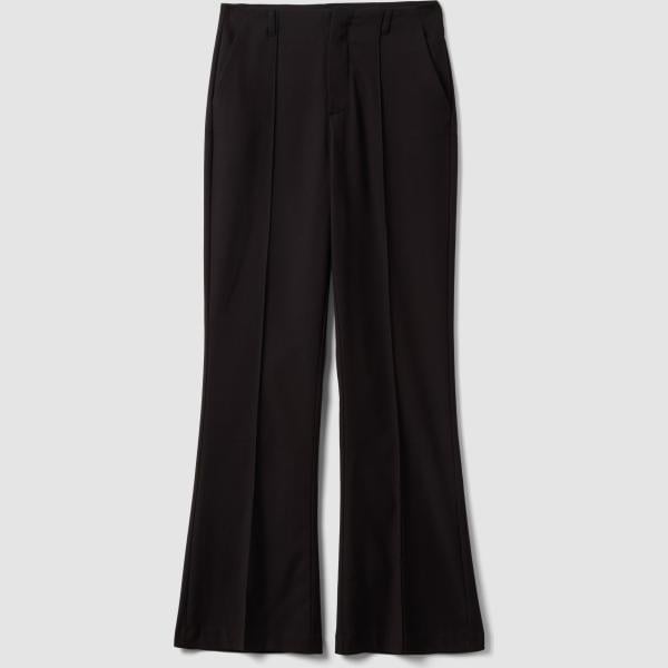 Pantalones mujer light gray corto con cremallera viscosa Les Copains