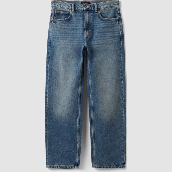 Vaqueros hombre light gray efecto lavado corto con cremallera denim B.angel