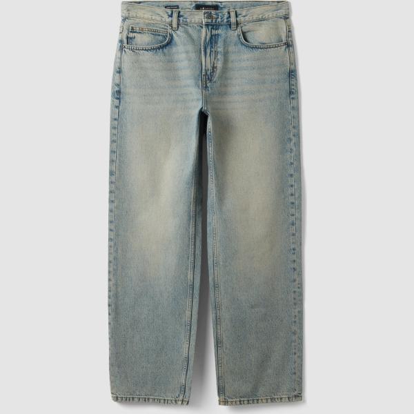 Vaqueros hombre light gray efecto lavado corto con cremallera denim B.angel