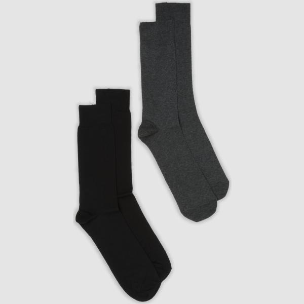 Calcetines hombre longuette jet black Ovs