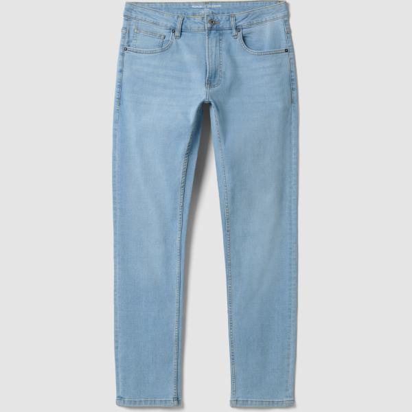 Vaqueros slim fit hombre sky blue con cremallera denim Republic Of Denim