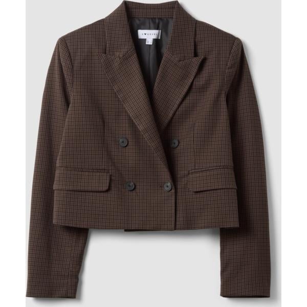 blazers B.angel marrón con diseños