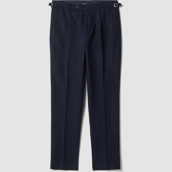 Pantalones hombre jet black lana Piombo Contemporary
