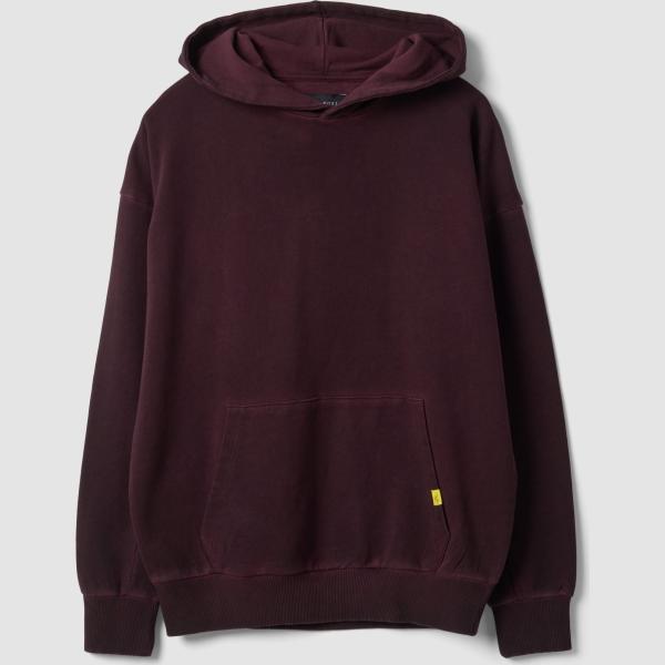 Sudadera con capucha hombre jet black cuello con capucha corto de manga larga B.angel