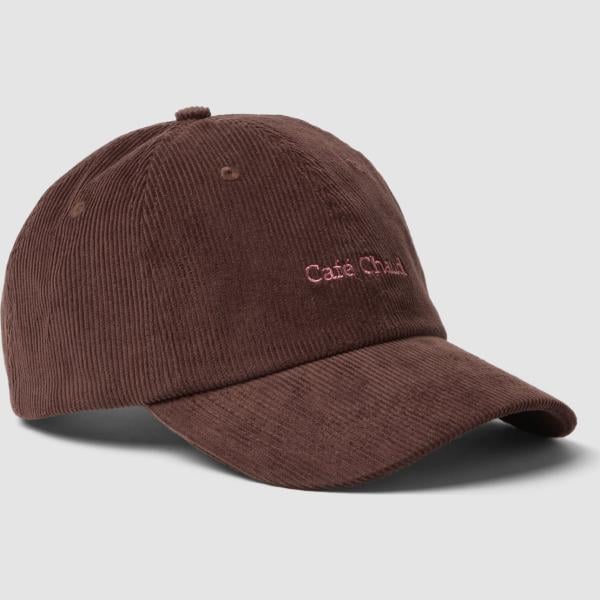 Gorra de beisbol mujer light gray con cordones ajustables algodón Les Copains