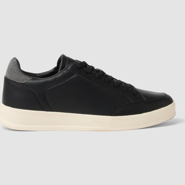 Sneakers hombre completo light gray con lazos Ovs