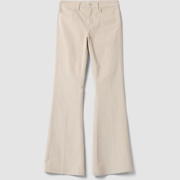 Pantalones mujer violeta claro corto con cremallera B.angel