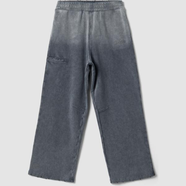 Pantalones hombre gris oscuro corto con cinturón Utopja