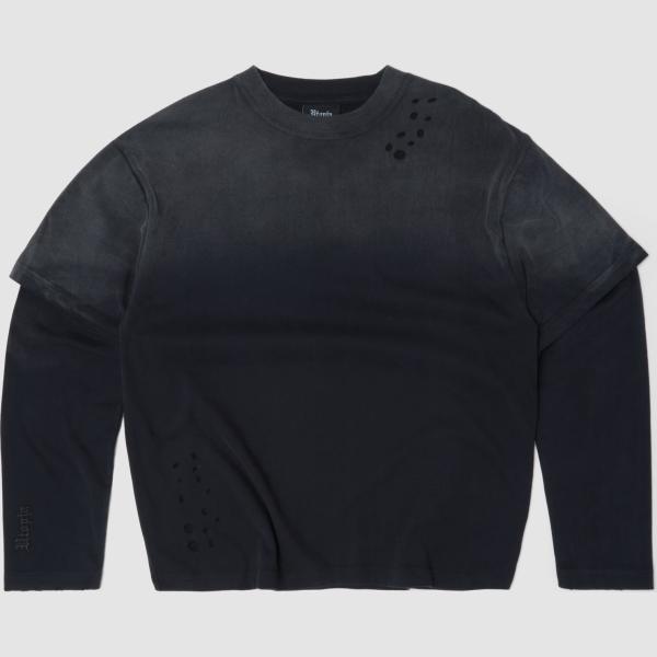 Camiseta hombre light gray corto de manga larga Utopja