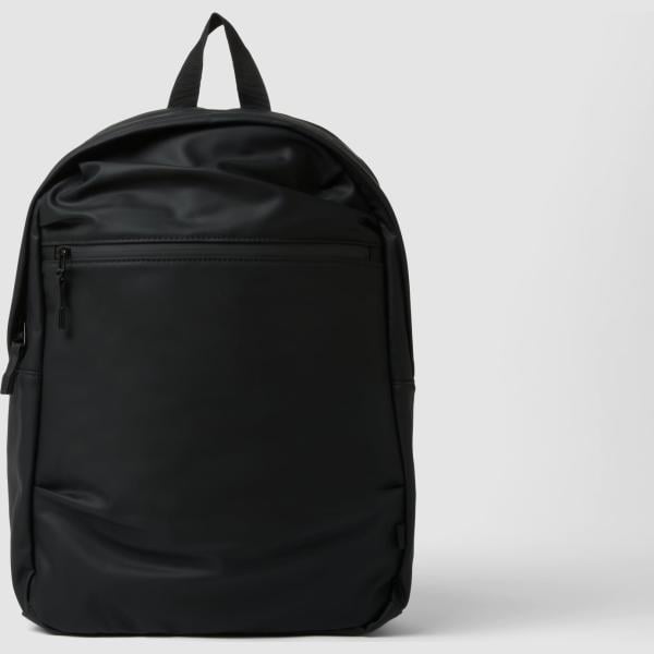 Mochila mujer jet black con tirantes con cremallera Urban Commuter