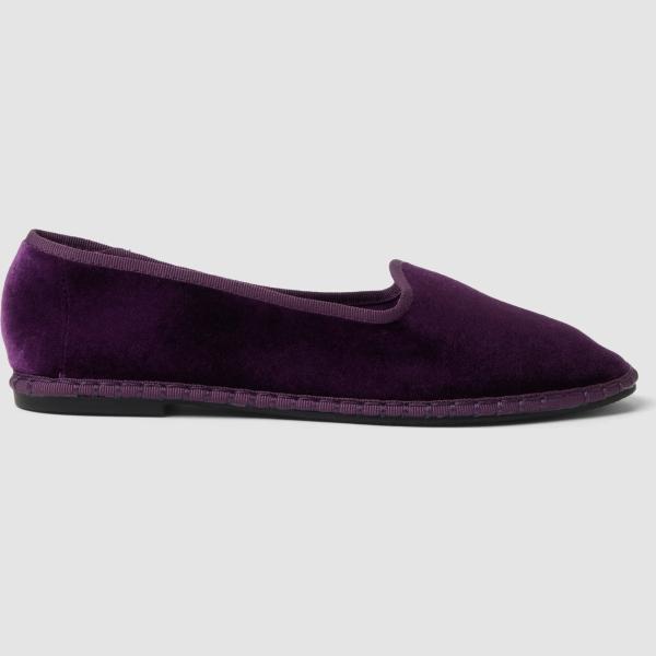 Bailarinas mujer light gray de punta Piombo