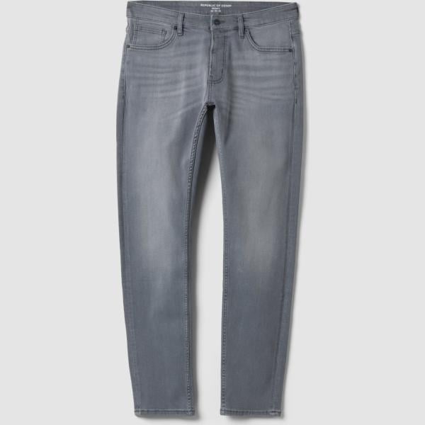 vaqueros pitillo Republic Of Denim gris