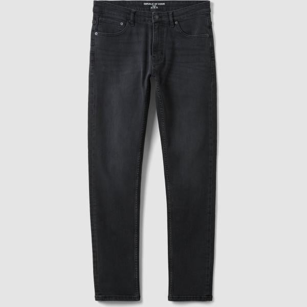 Vaqueros slim fit hombre jet black denim Republic Of Denim