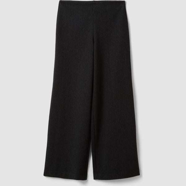 Pantalones mujer jet black corto viscosa B.angel
