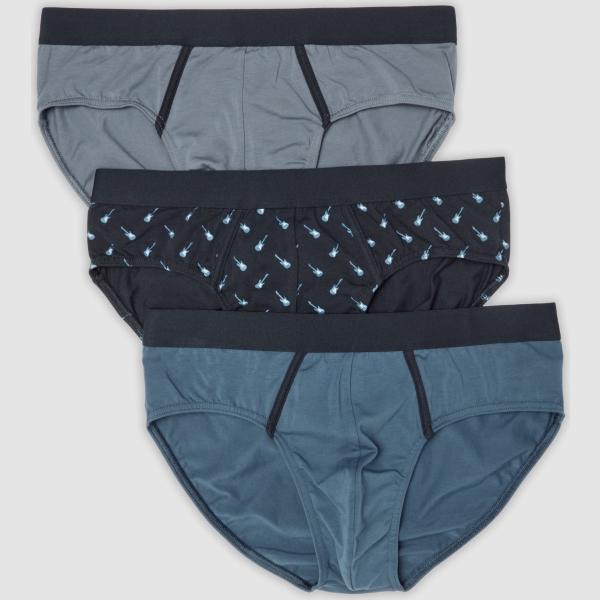 Braguita hombre dark blue con diseños Ovs