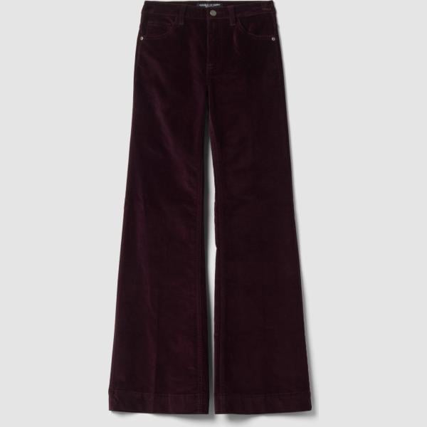Vaqueros bootcut mujer jet black corto con cremallera denim Republic Of Denim