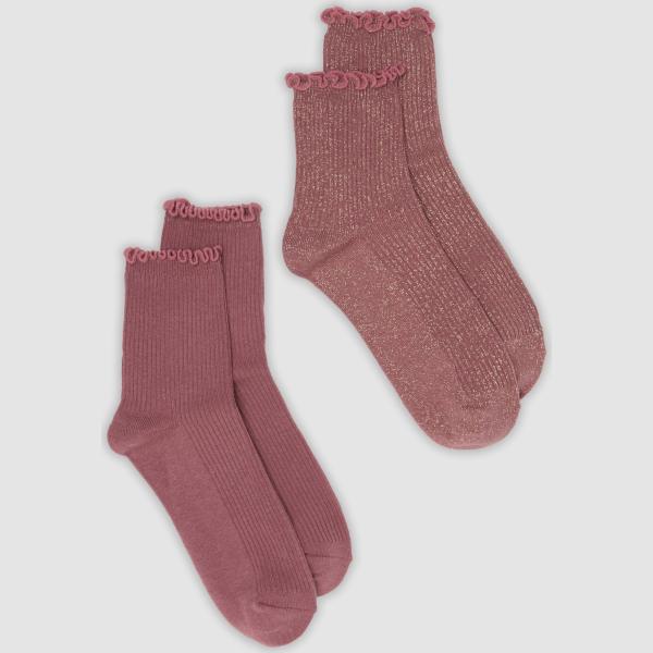Calcetines mujer light gray con lentejuelas Ovs