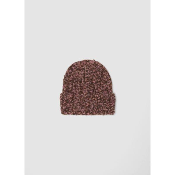 Beanie mujer light gray de punta lana Les Copains