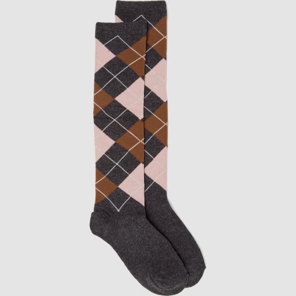 Calcetines mujer gris oscuro B.angel