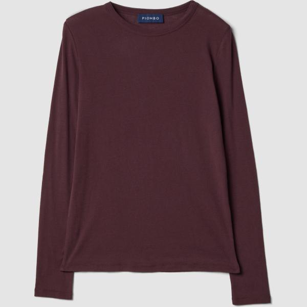 Camiseta mujer largo de manga larga Piombo Contemporary