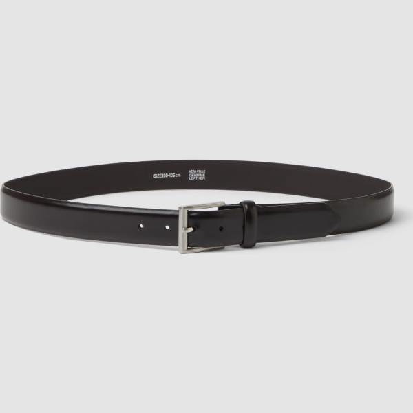Cinturón hombre light gray con hebilla metal Ovs