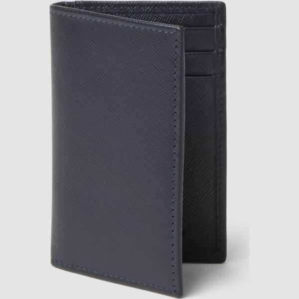 Cartera hombre light gray piel Piombo Contemporary