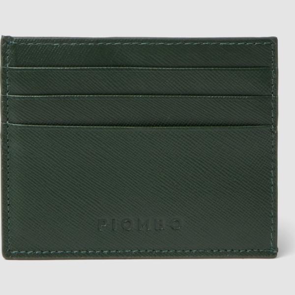 Monederos hombre light gray piel Piombo Contemporary