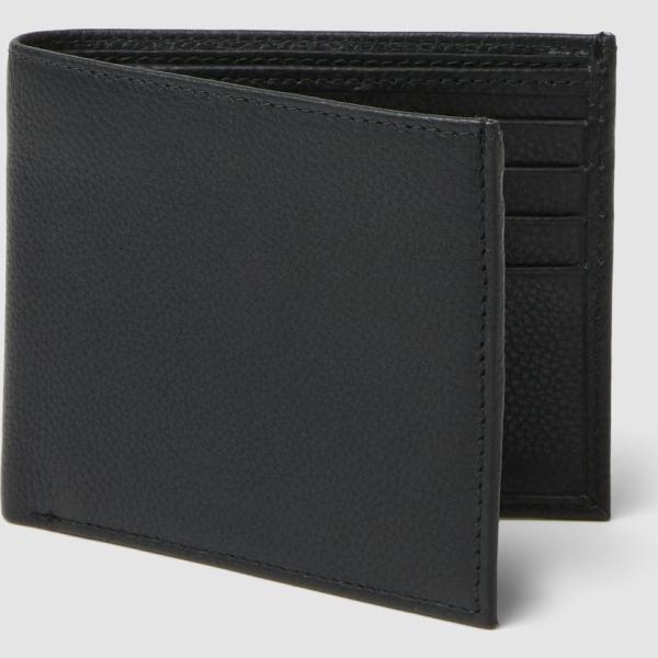Cartera hombre light gray piel Piombo Contemporary