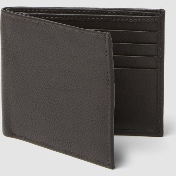 Cartera hombre light gray piel Piombo Contemporary