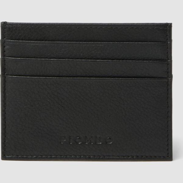 Monederos hombre light gray piel Piombo Contemporary