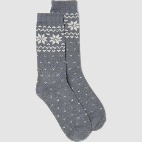 Calcetines mujer light gray nieve Ovs