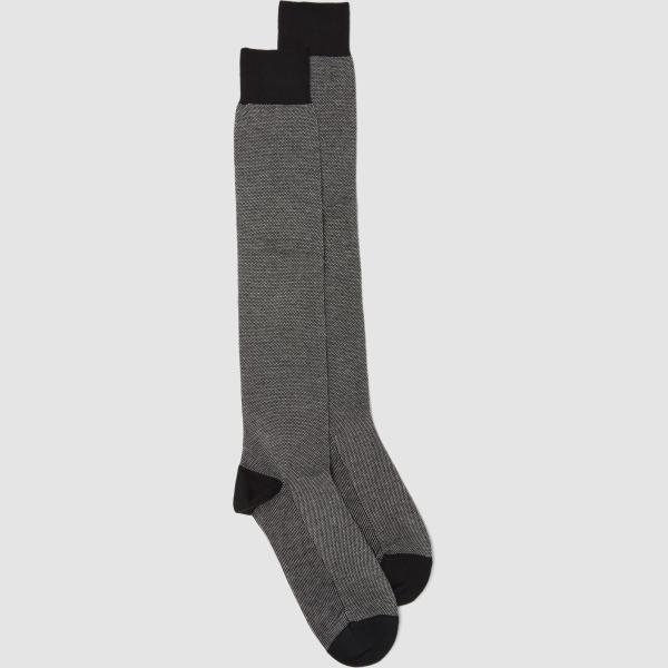Calcetines hombre gris oscuro maxi Ovs