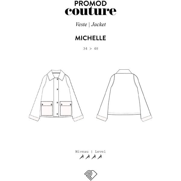 Veste femme blanc neige col à revers Promod