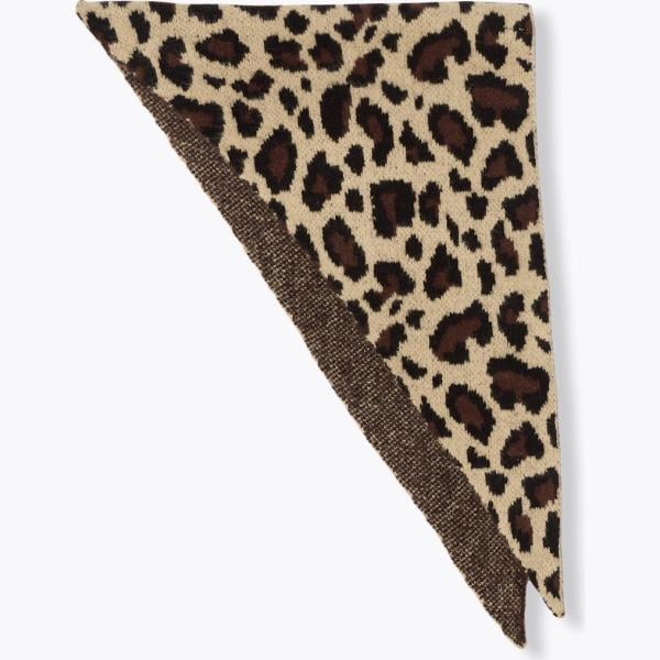 Écharpe femme animalier denim Promod
