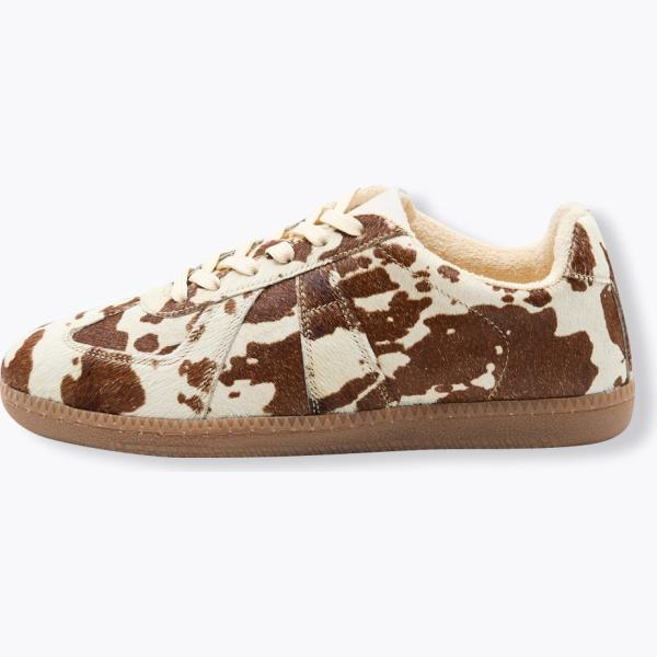 Sneakers femme à lacets violet clair Promod