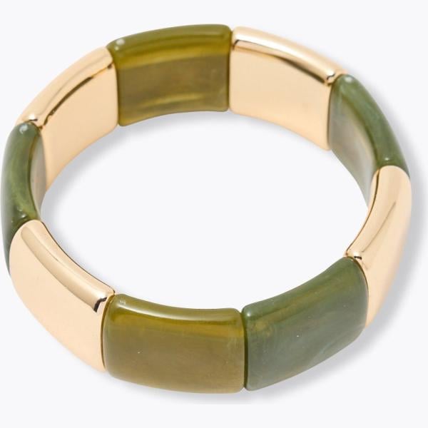 Bracelet femme violet clair métal Promod