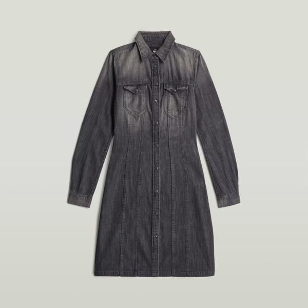 robes mi-longues/au genou G-Star RAW gris