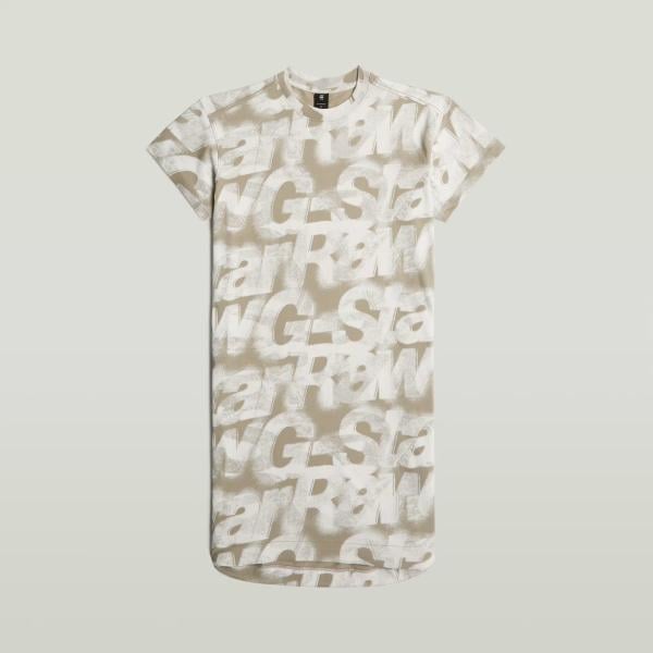 robes G-Star RAW gris imprimé