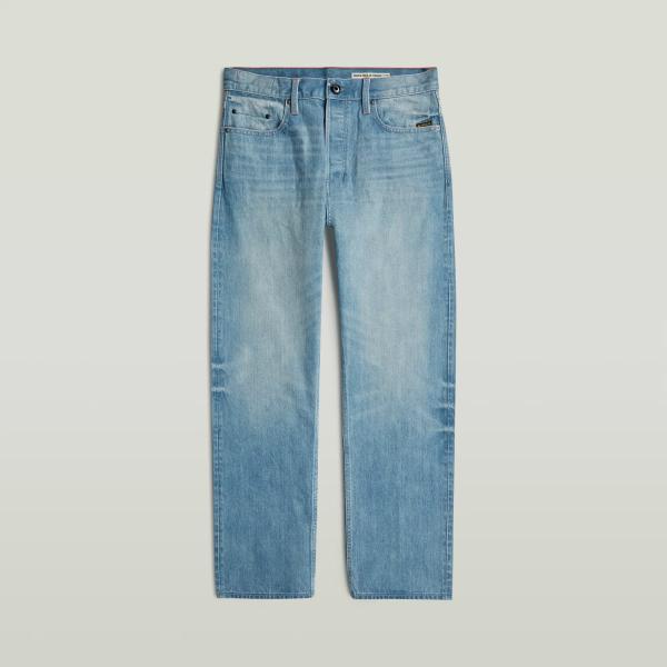 Vaqueros rectos hombre light gray efecto lavado cintura media denim G-Star RAW