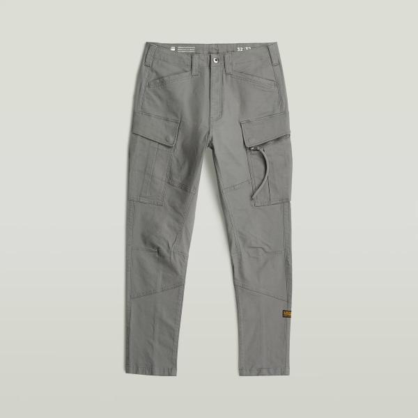 Pantalones cargo hombre light gray corto con cremallera G-Star RAW